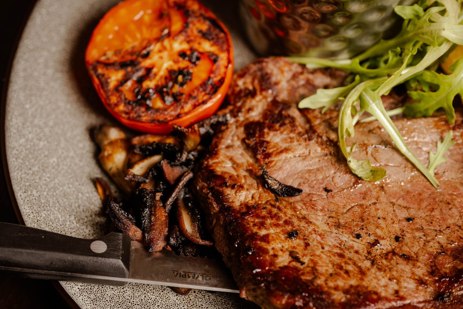 a tasty piece of steak